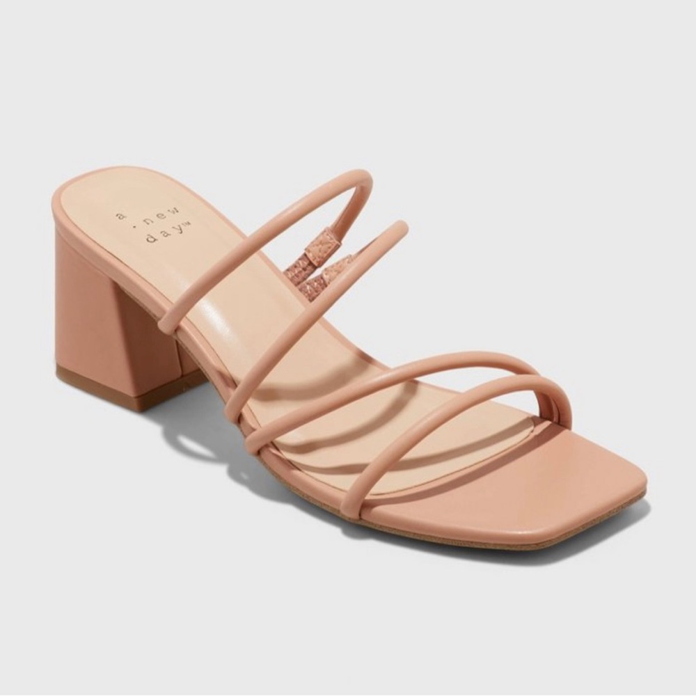 A New Day Nude Mule Heel
